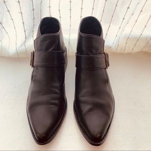 Grey City Willow Ankle Boot in Leather